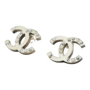 Chanel Cc Logo Earrings Metal #256919C72B